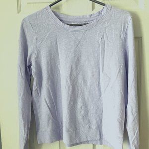 Pact Lilac Long Sleeve Top